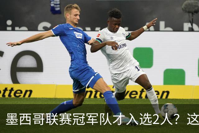 墨西哥联赛冠军队才入选2人？这世界杯名额有点意思